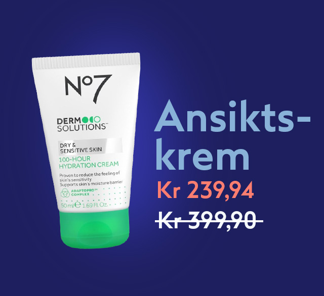 Ansiktskrem dagkrem 40% hos Boots Apotek 