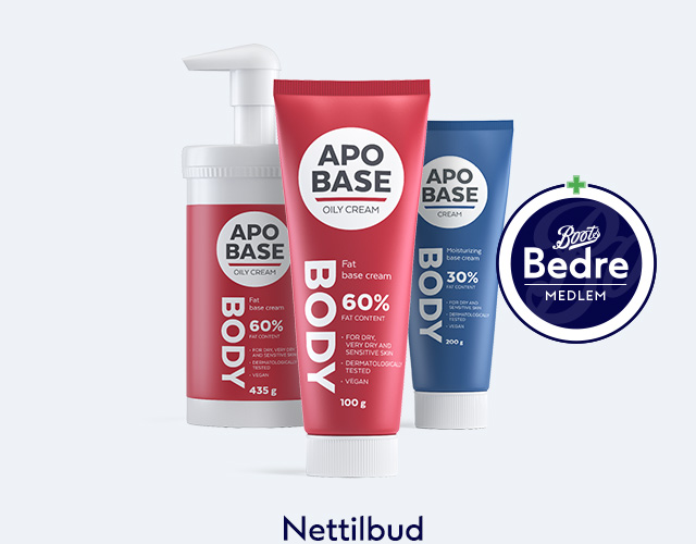 Apobase 25% hos Boots Apotek 