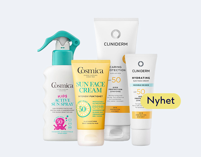 solkrem fra cosmica og cliniderm 40% hos Boots Apotek 