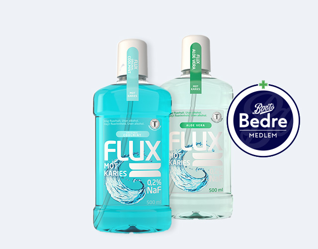 Flux 50% hos Boots Apotek - medlemstilbud