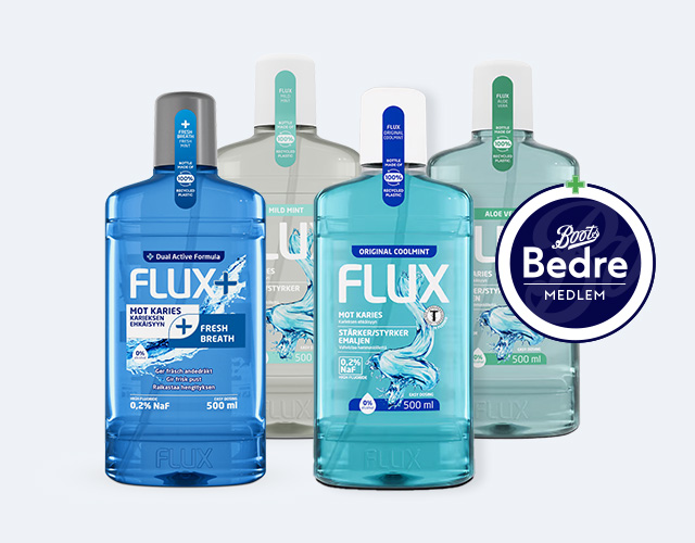 Flux munnskyll 40% hos Boots Apotek 