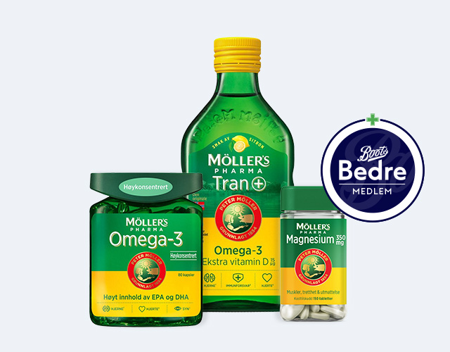 30% på Møllers Pharma hos Boots Apotek