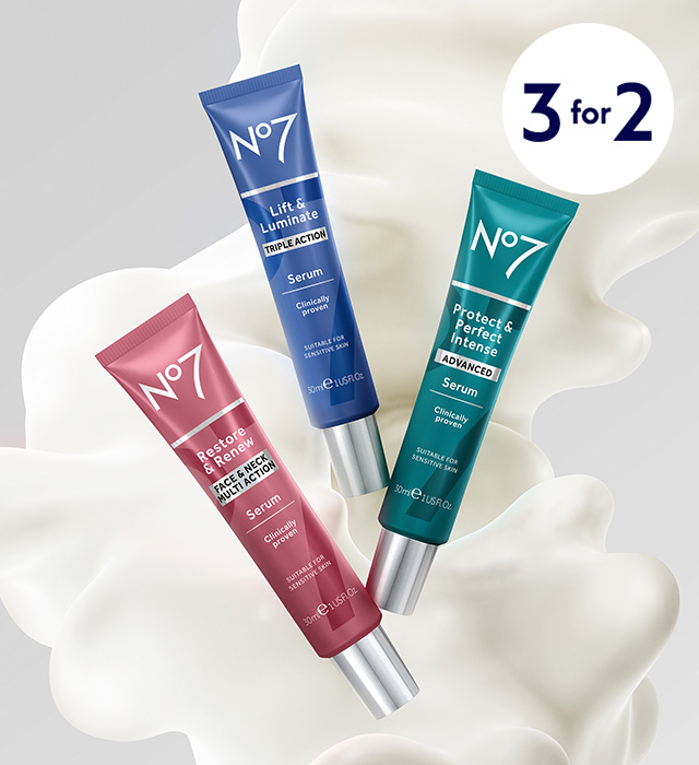 No7 hudpleie hos Boots Apotek