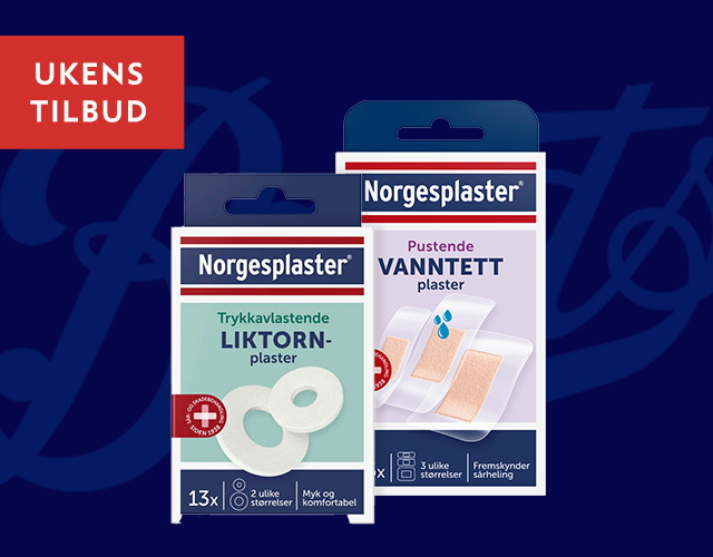 Norgesplaster 40% hos Boots Apotek ukens tilbud