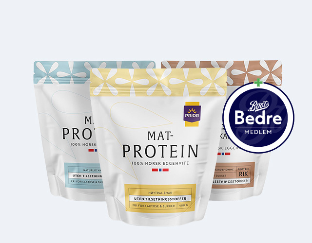 Prior matprotein 15% hos Boots Apotek 