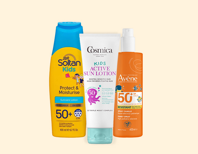 Opptil 50% rabatt på solkrem til barn hos Boots Apotek 