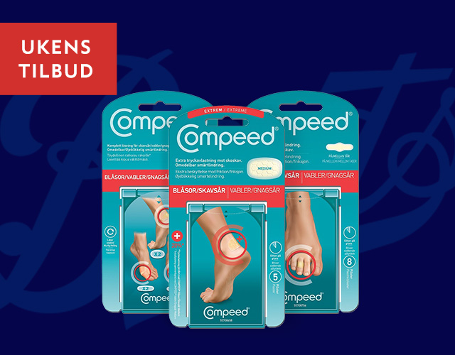 Compeed 40% hos Boots Apotek - medlemstilbud
