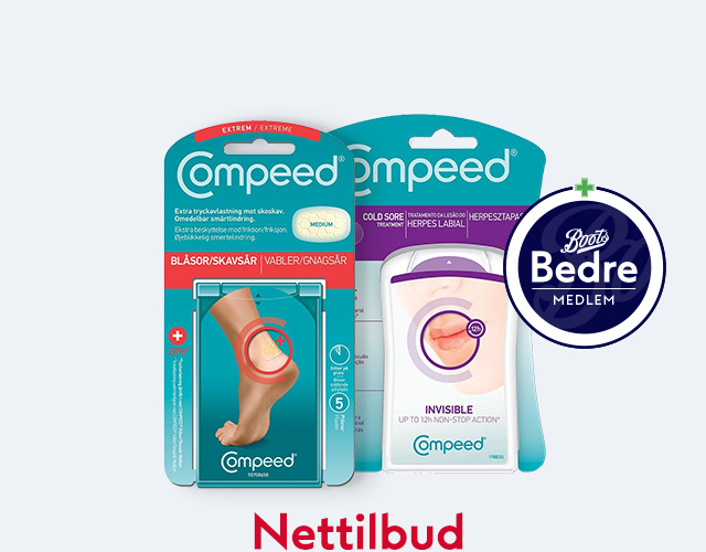 Compeed 2 for 1 hos Boots Apotek 