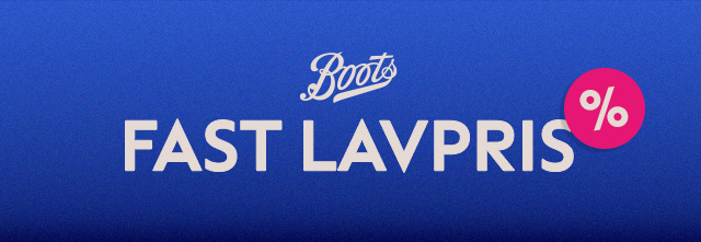 Fast lavpris tilbud på Boots Apotek