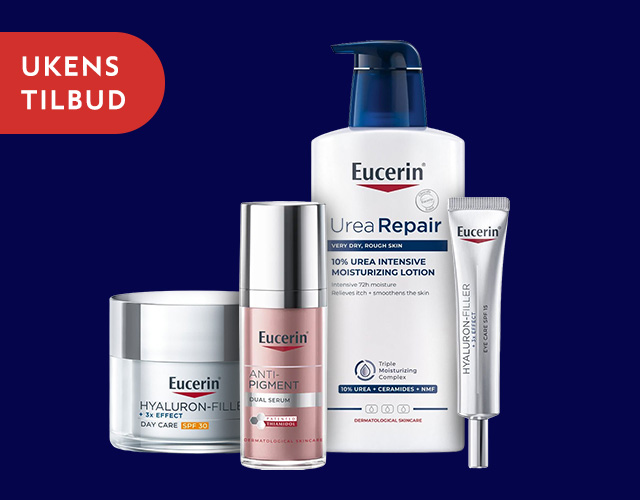 Eucerin hudpleie p&aring; tilbud hos Boots Apotek