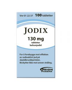 Jodix 130 mg 100 tabletter