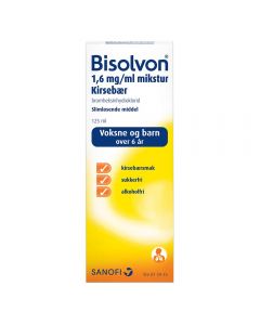 Bisolvon mikstur kirsebær 1.6 mg/ml 125 ml