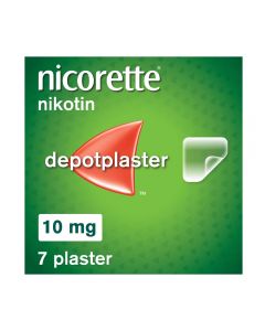 Nicorette depotplaster 10mg/16timer 7stk