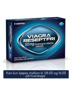 Viagra Reseptfri 50mg 8 stk