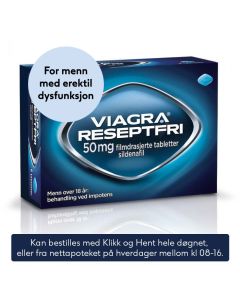 Viagra Reseptfri 50mg 8 stk