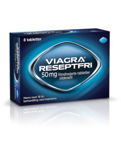 Viagra Reseptfri 50mg 8 stk