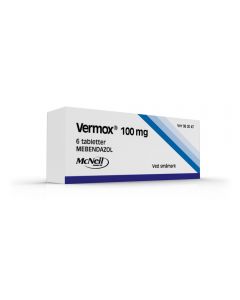 Vermox tabletter 100 mg 6 stk