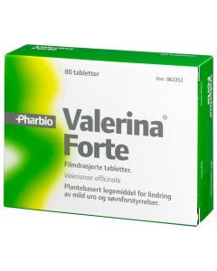 Valerina Forte tabletter 80 stk