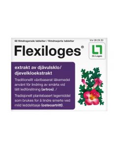 Flexiloges 60 stk filmdrasjerte tabletter