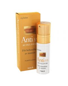 Antix krem 5% pumpeflaske 2g Antix krem 5% pumpeflaske 2g