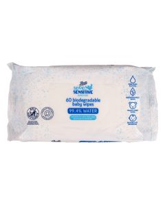 Boots Baby Soo Sensitive Water Wipes 60stk