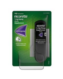 Nicorette munnspray 1mg/dose 150 doser