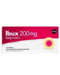 Ibux tabletter 200 mg 20 stk