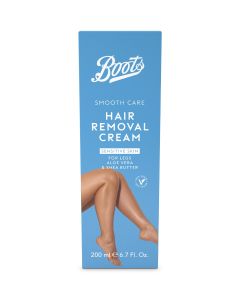 Boots Smooth Care Hair Removal Cream Sensitive Skin 200ml