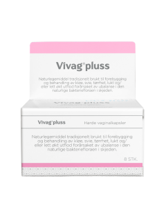 Vivag® Pluss vaginalkapsler 8 stk