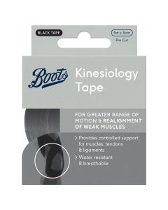 Boots Kinesiology Tape Svart