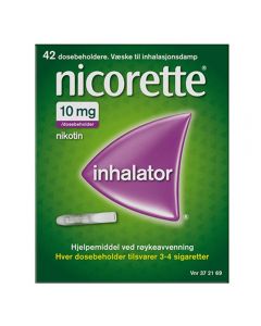Nicorette inhalator 10mg/dose 42stk