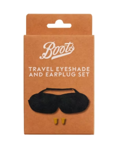 Boots Travel Eyeshade & Earplug Set