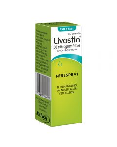 Livostin nesespray 50 mcg/dose 150 doser