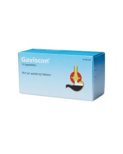 Gaviscon tyggetabletter 120 stk