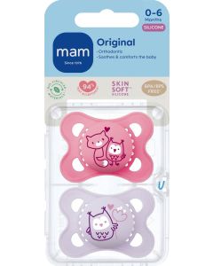 MAM Original 0-6m Silk PINK