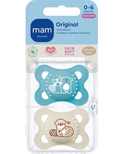 MAM Original 0-6m Silk BLUE