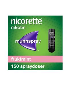 Nicorette Munnspray Fruktmint 1 mg 150 doser