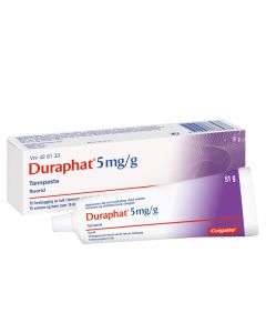 Duraphat 5 mg/g tannpasta 51 gram