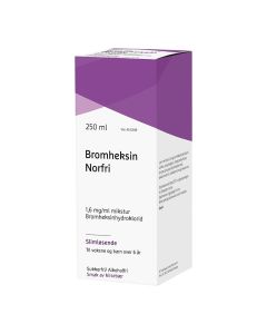 Bromheksin Norfri 1,6mg/ml mikstur 250ml