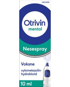 Otrivin Nesespray Mentol 1mg/10ml Otrivin Nesespray Mentol 1mg/10ml