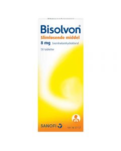 Bisolvon tabletter 8 mg 50 stk