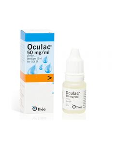 Oculac øyedråper 50 mg/ml 10 ml