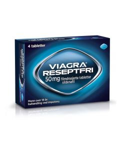 Viagra Reseptfri 50mg 4 stk