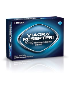 Viagra Reseptfri 50mg 4 stk