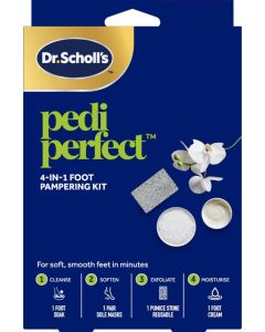 Dr. Scholl's Pedi Perfect 4-i-1 Fotpleiekit