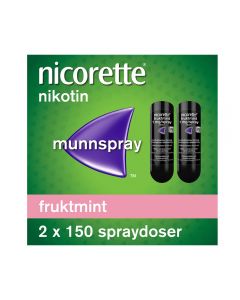 Nicorette Munnspray Fruktmint 1 mg 300 doser