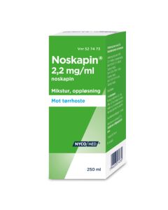 Noskapin mikstur 2,2 mg/ ml 250 ml