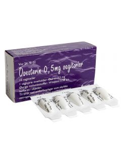 Ovesterin Vag 0,5 mg 15 stk