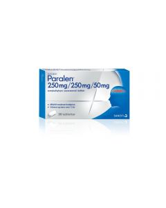Paralen tabletter 250/250/50 mg 20 stk