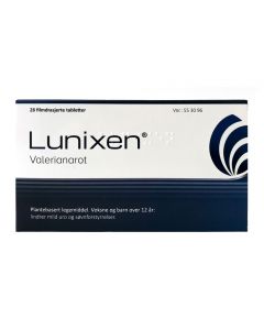 Lunixen tabletter for bedre søvn 500 mg 28 stk